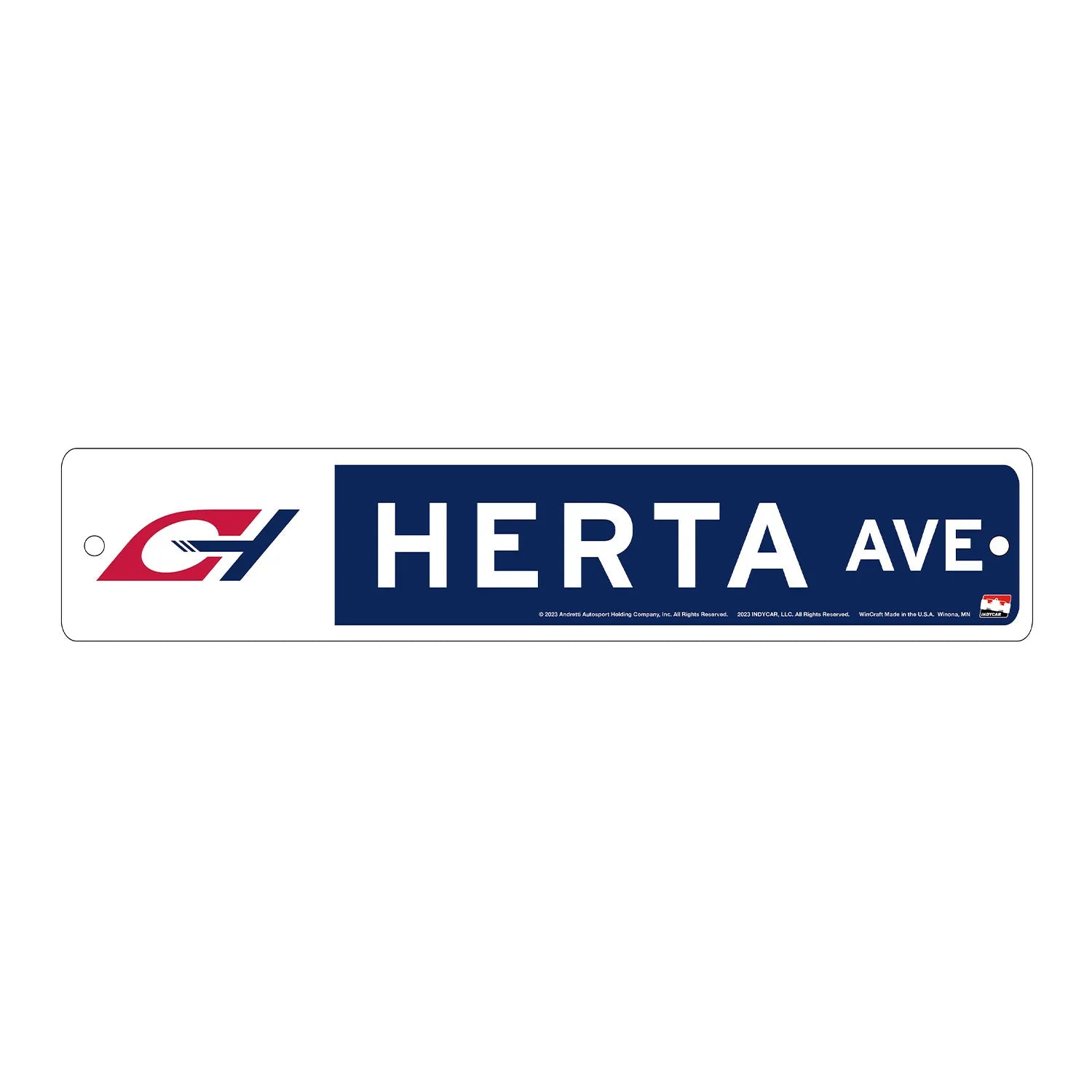 2023 Herta Street Sign
