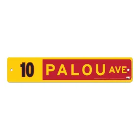 2024 Alex Palou Street Sign