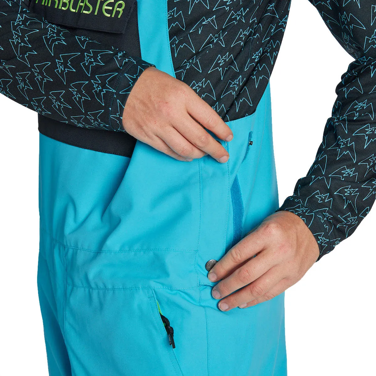Airblaster Freedom 2024 Bib Snowboard Pants - Goat