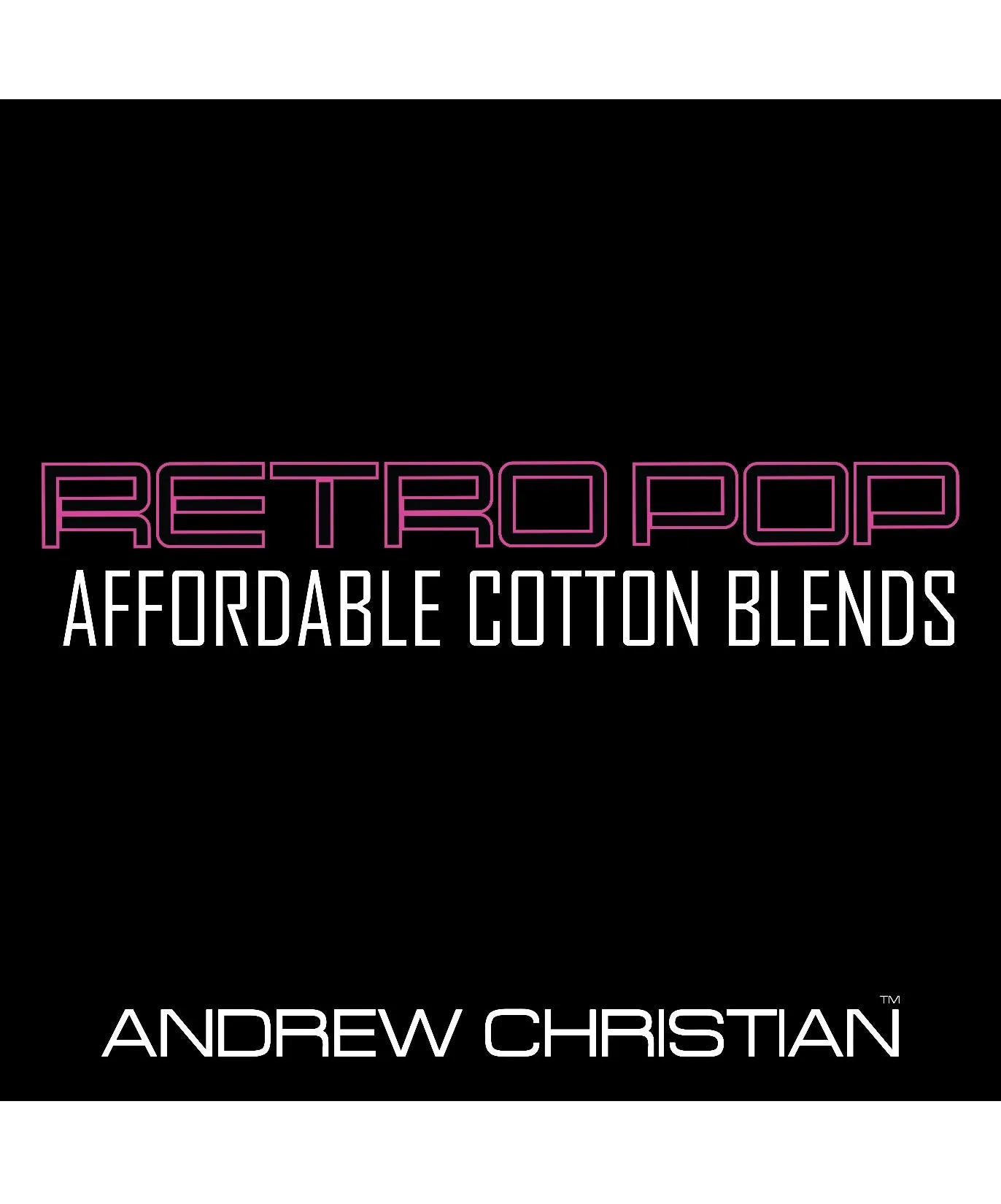 ANDREW CHRISTIAN RETRO POP SIGN