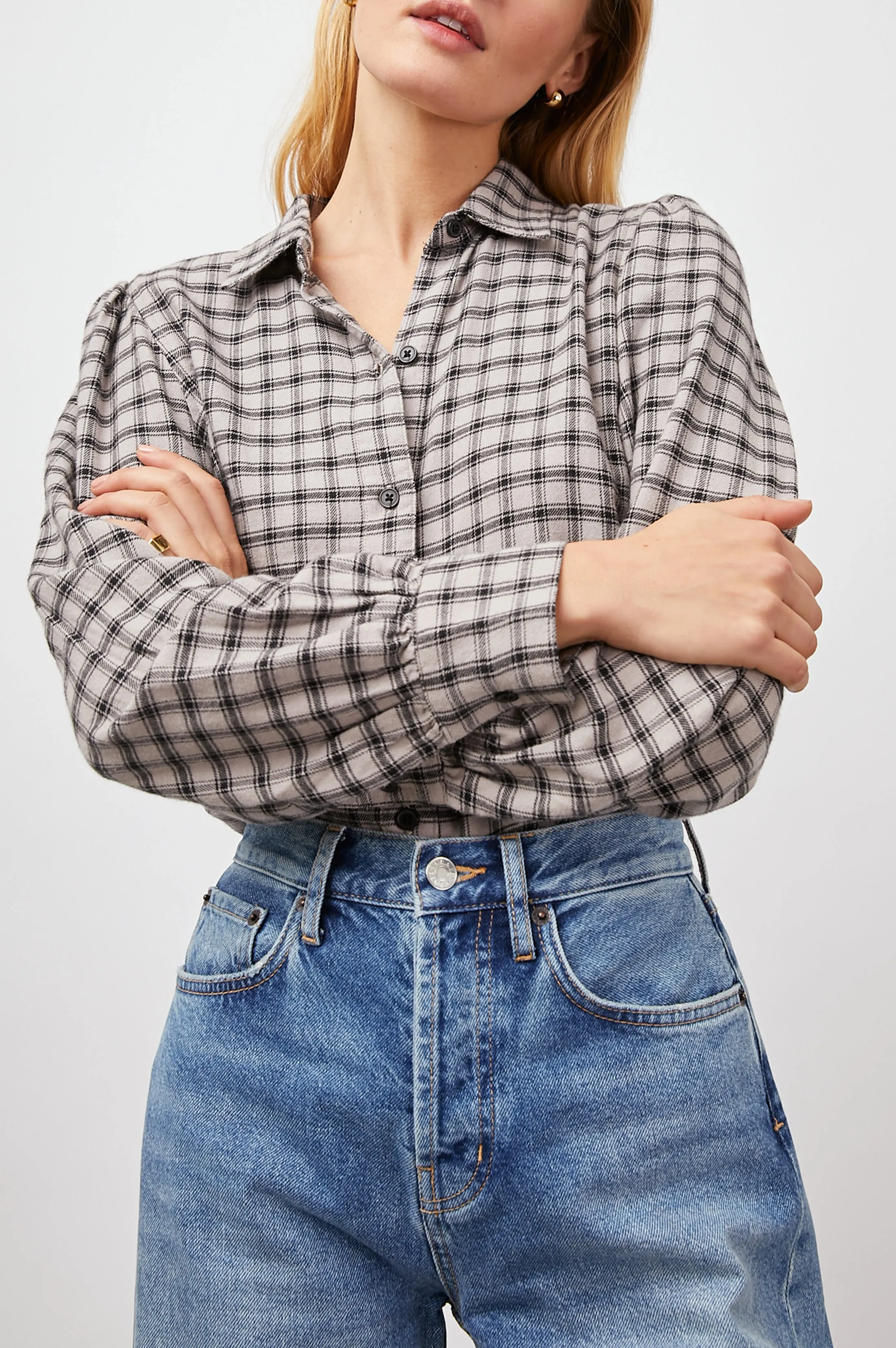 ANGELICA SHIRT - MALT ONYX