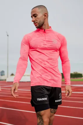 Assault 1/4 Zip Top - Pink