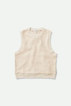 Bandera Vest - Heather Soft Pink