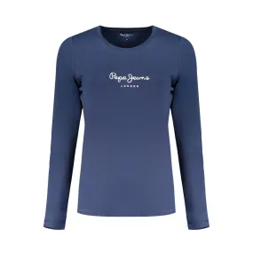 Blue Cotton Tops & T-Shirt