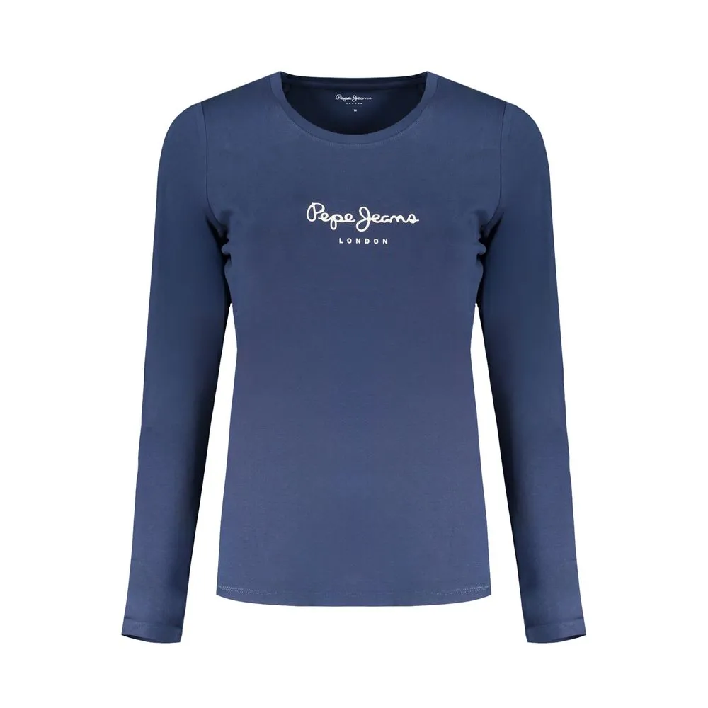 Blue Cotton Tops & T-Shirt