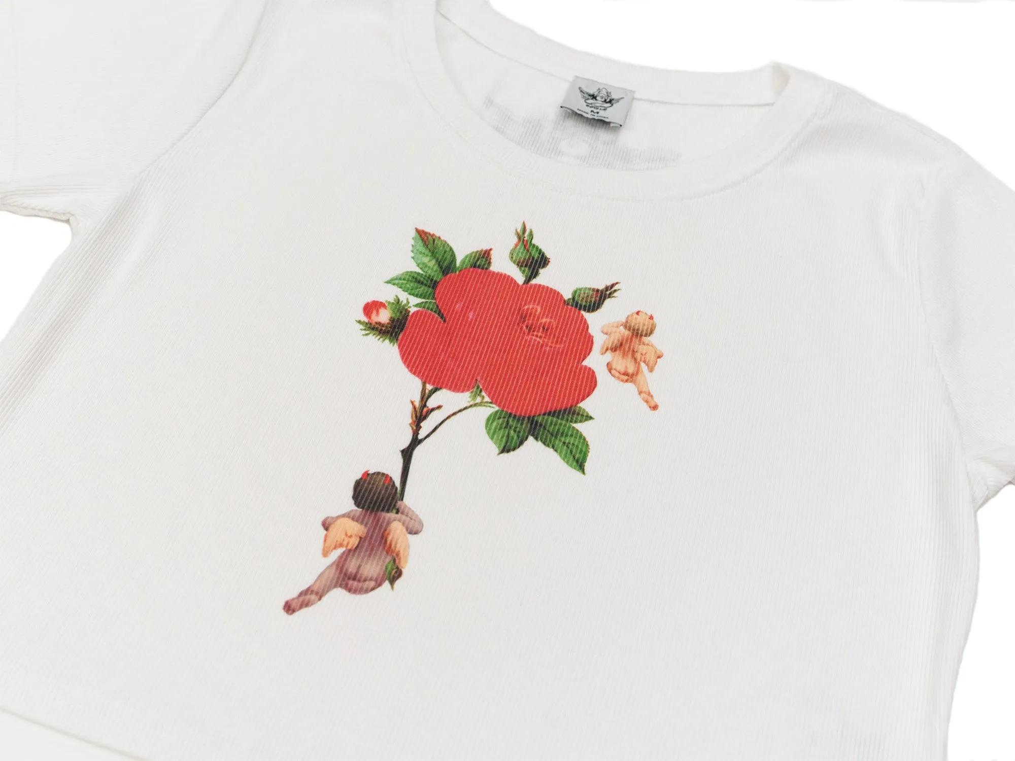 Boys Lie Rising Angels Mini Tee 'White'