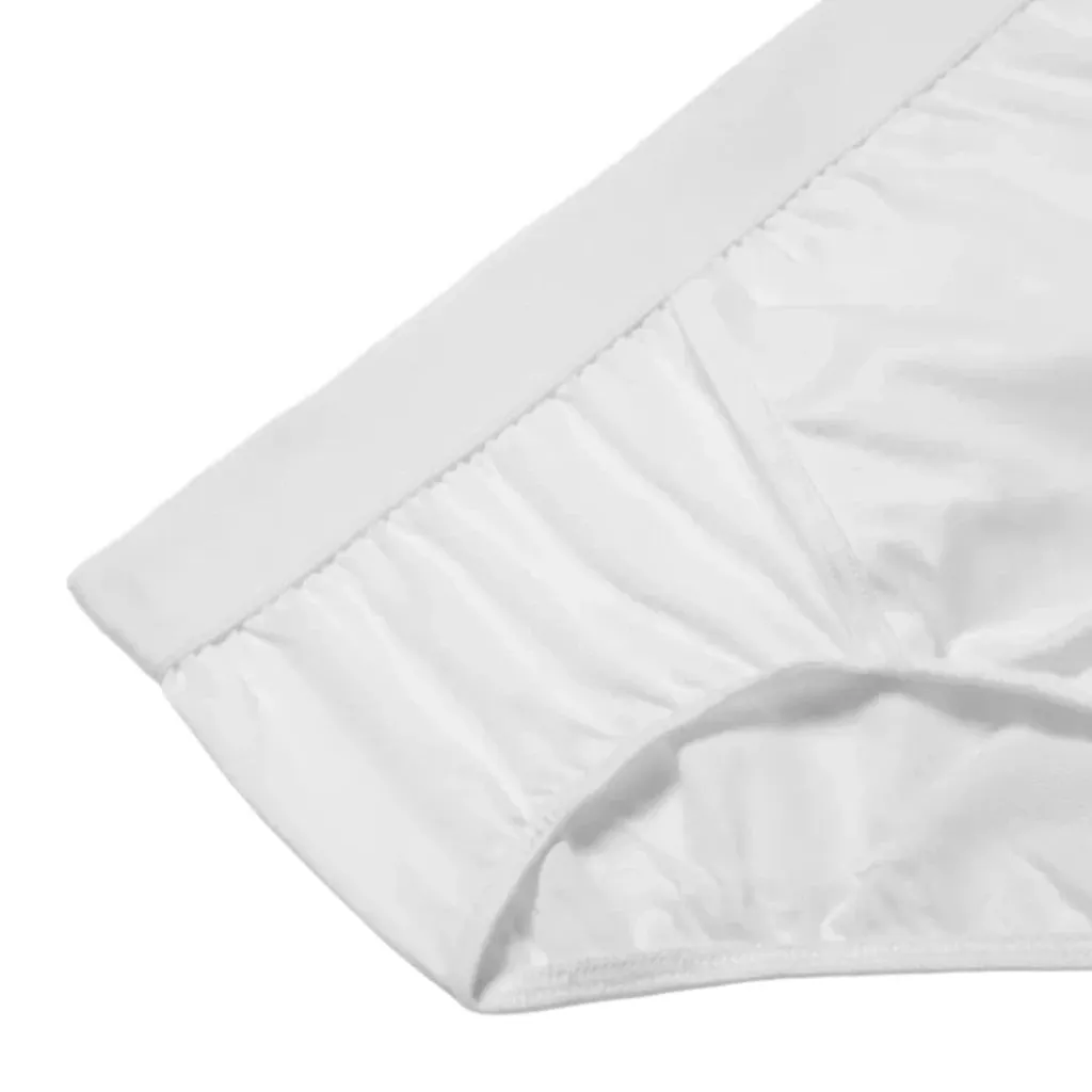 Bresciani 100% Cotton Knitted Briefs White