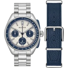 Bulova Lunar Pilot Chrono Men's Blue Watch 98K112