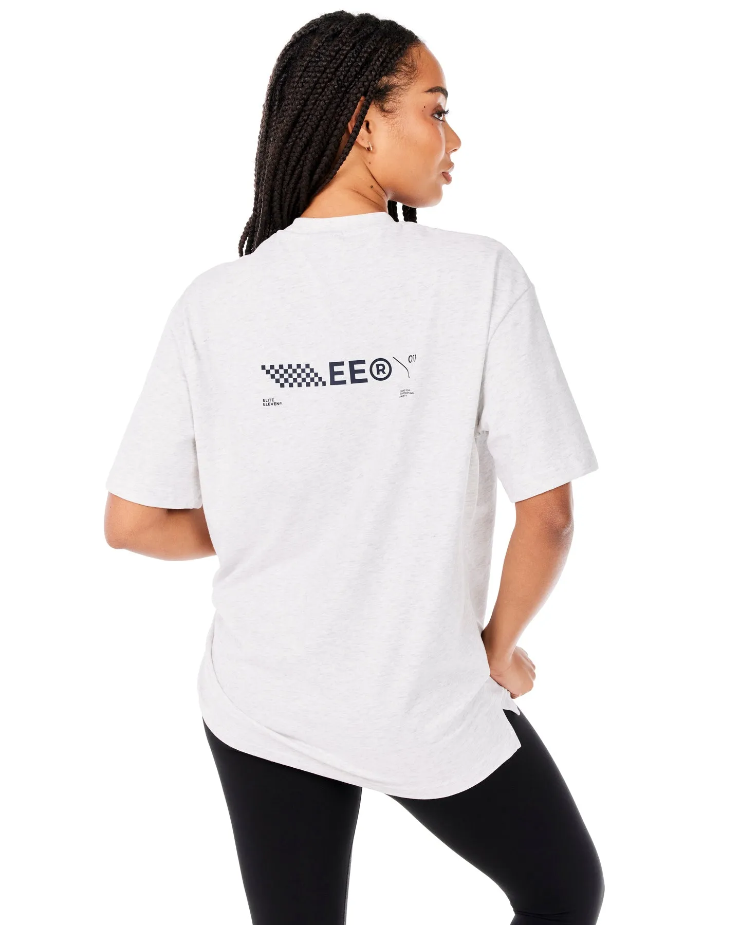 Capital V2 Oversized Tee - Polar Grey
