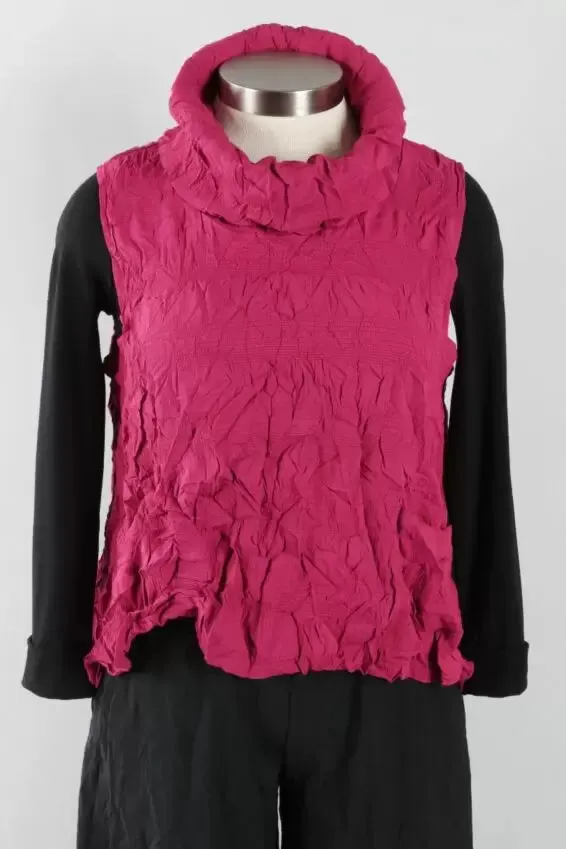 CHALET JANELLE TOPPER - FUCHSIA - T21519CER