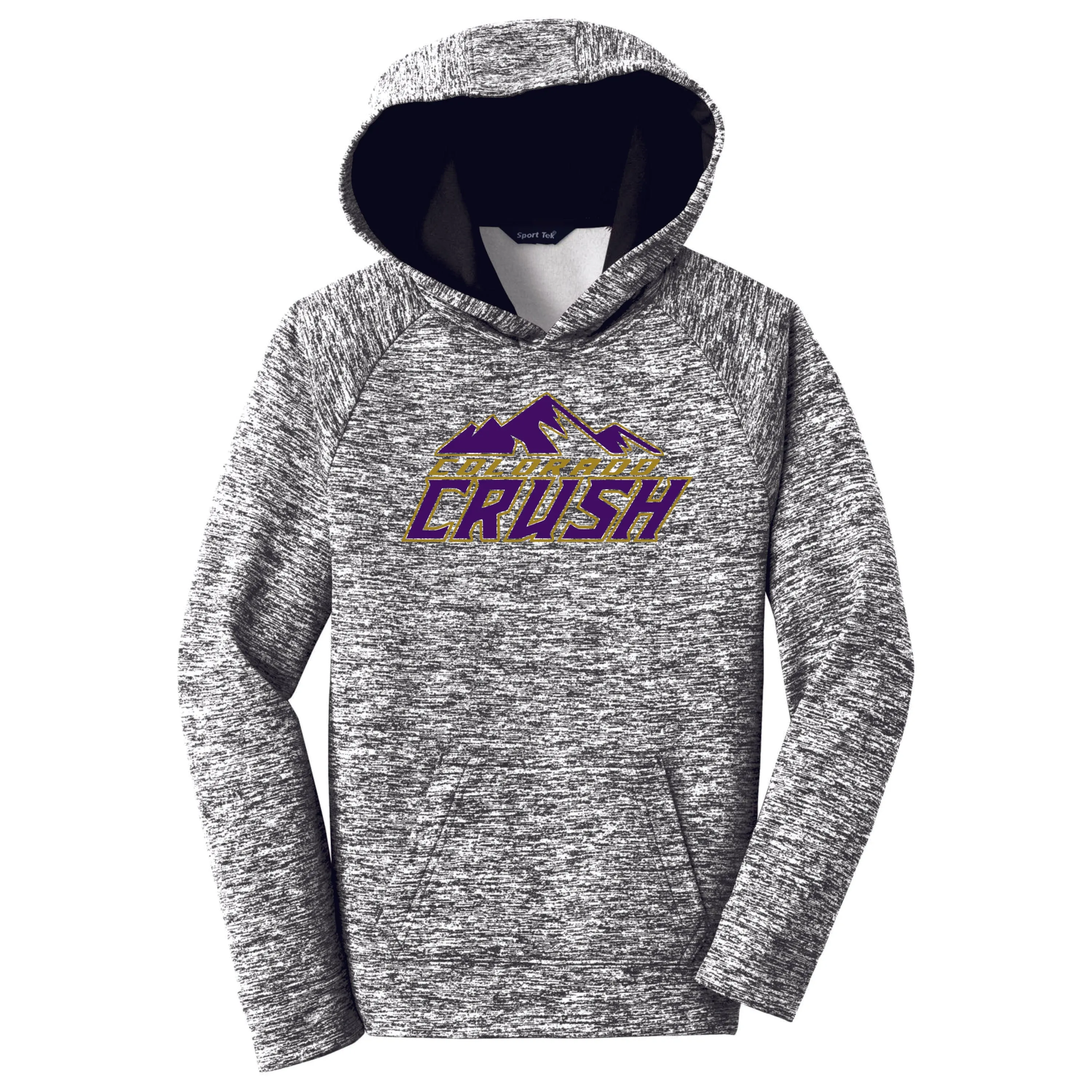 CO Crush Wicking Heather Hoodie- Youth and Adult Unisex