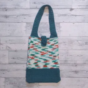 Crochet Knit Handmade Festival Tote Bag