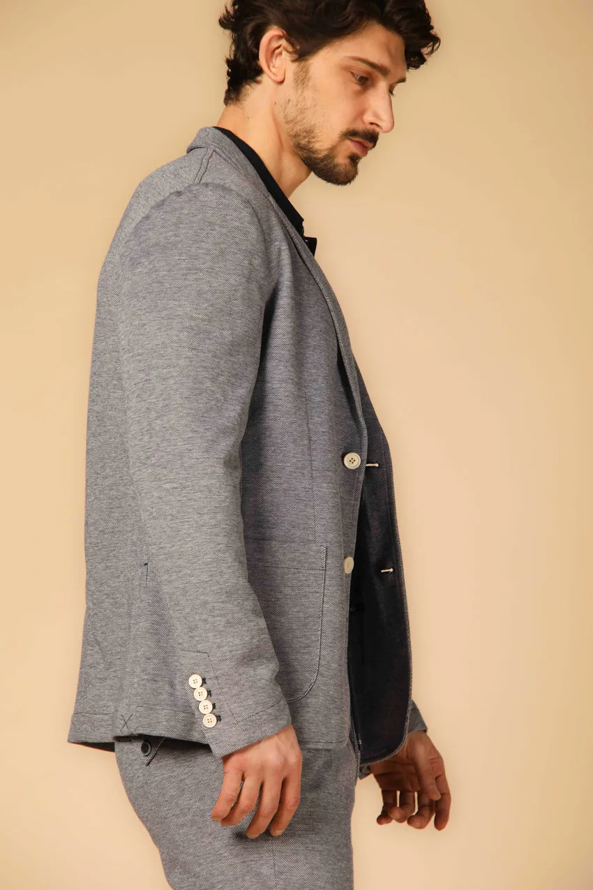 Da Vinci men's  blazer in piquet double face regular
