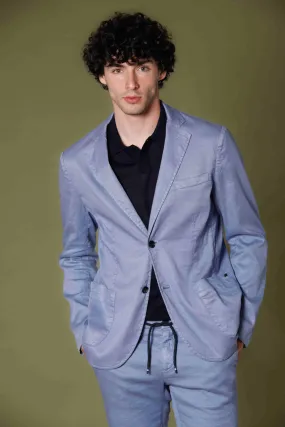 Da Vinci Summer men's  blazer in cotton and linen regular