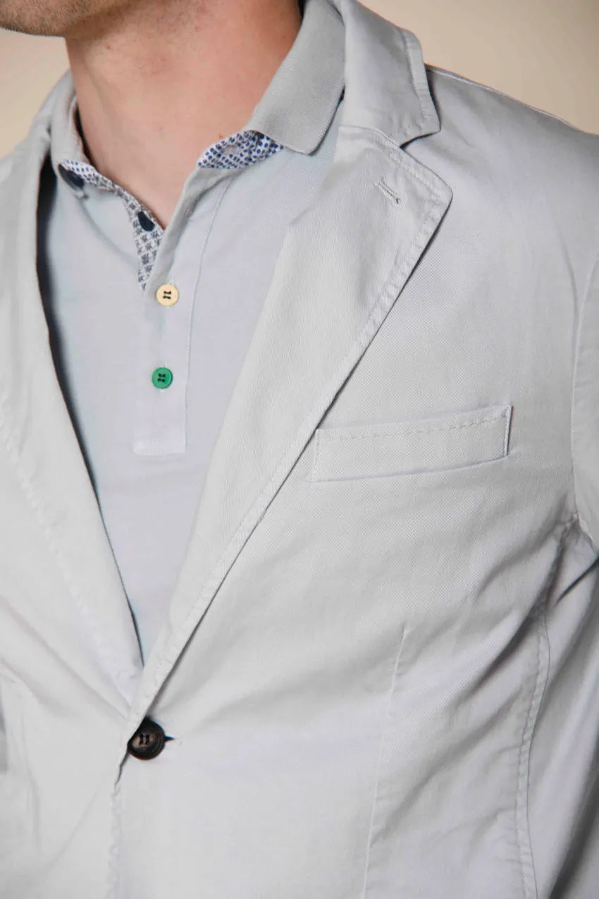 Da Vinci Summer men's blazer in cotton and tencel regular
