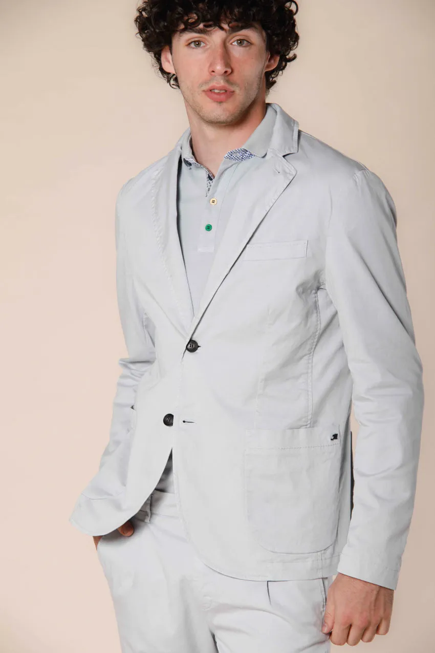 Da Vinci Summer men's blazer in cotton and tencel regular