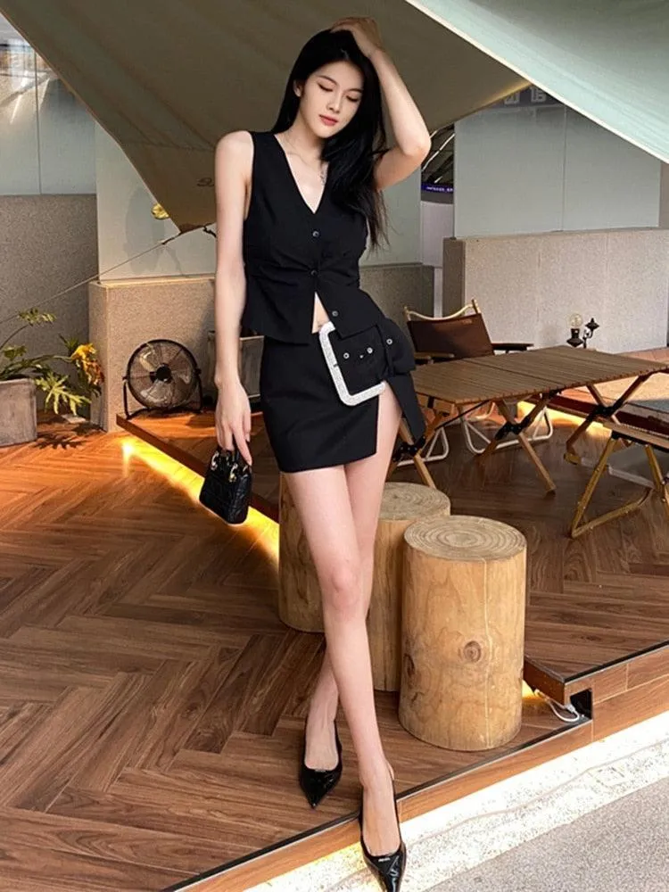 Diana Black Diamond Skirt