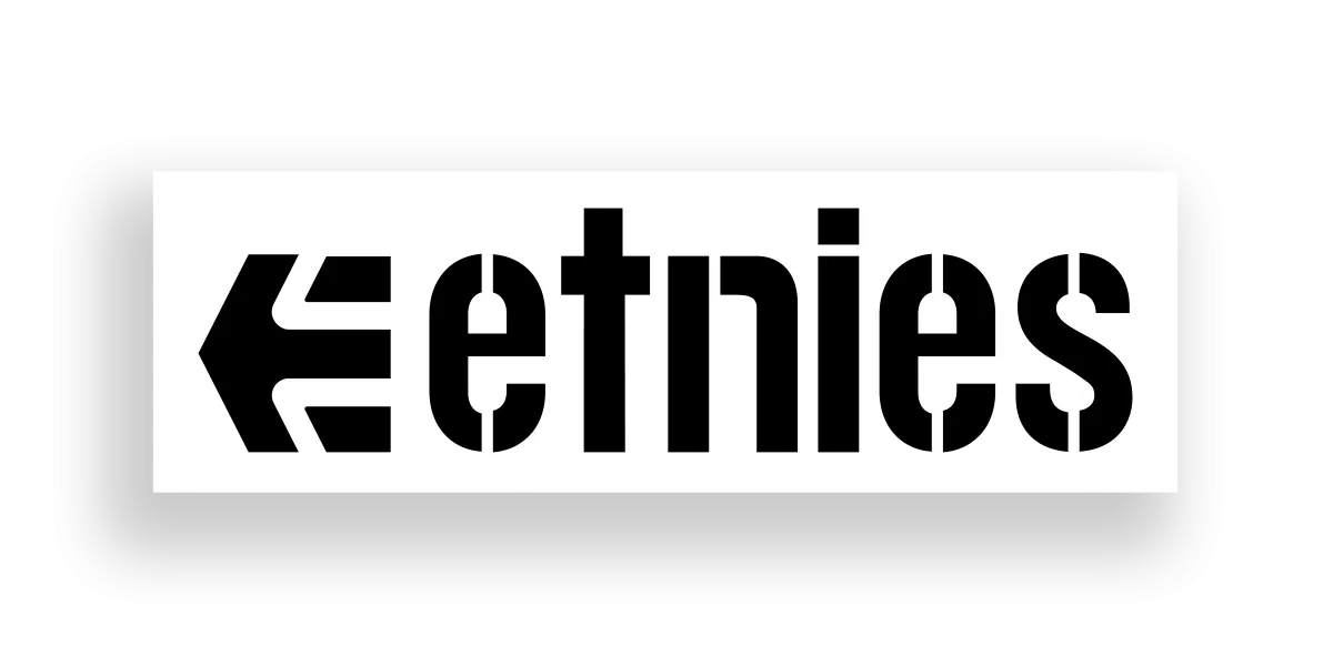 ETNIES LOGO STICKER 4"