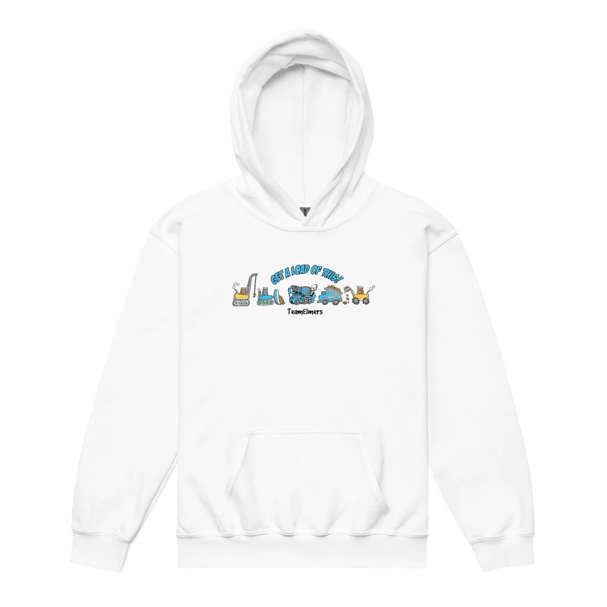 Get A Load of This Cartoon Equipment Youth Unisex Heavy Blend Hoodie