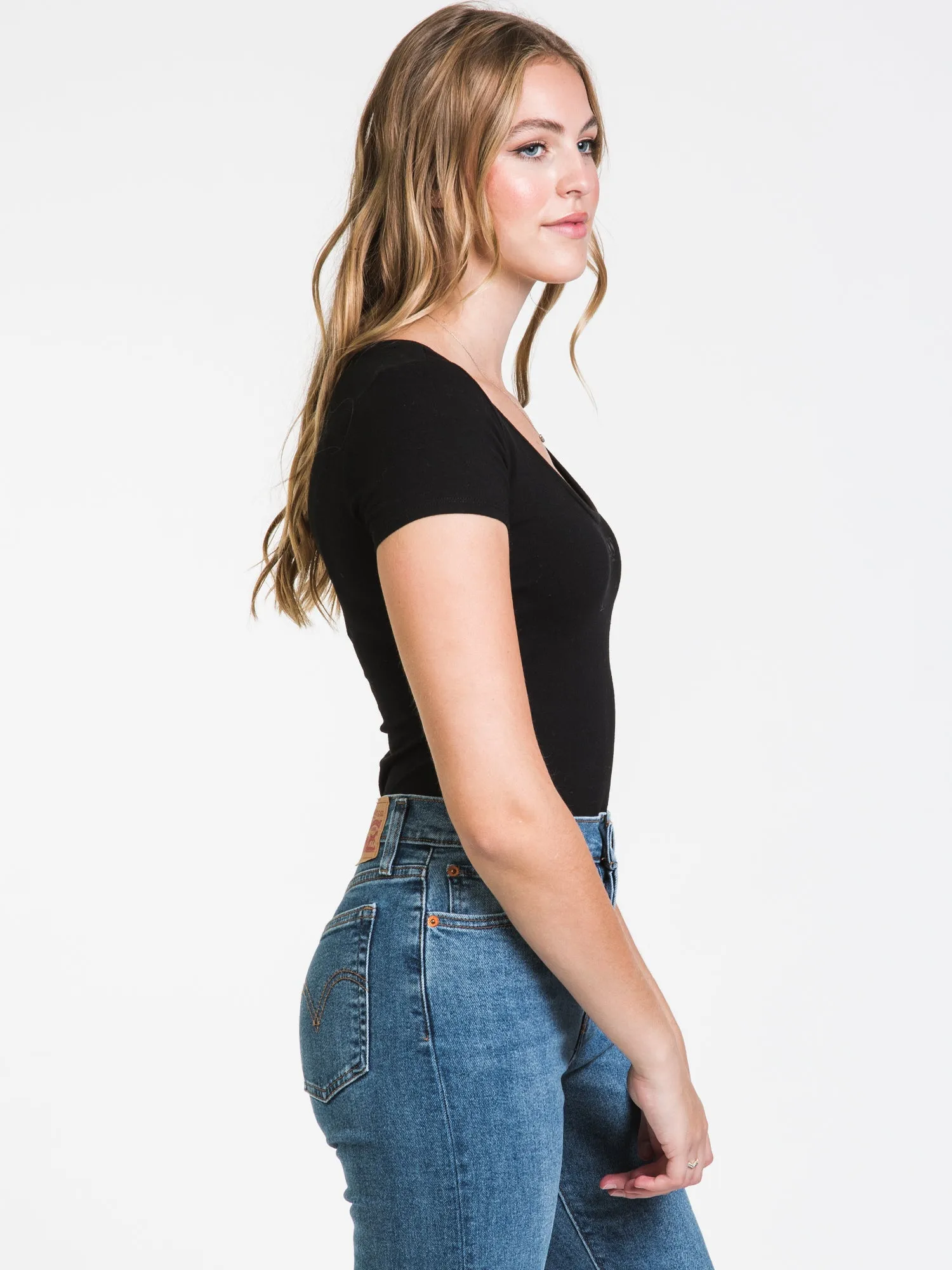 GUESS ASH LOGO BODYSUIT  - CLEARANCE