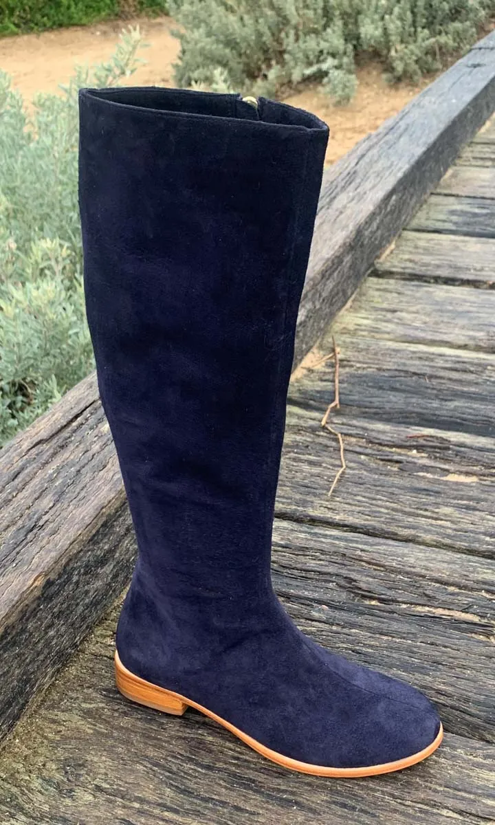 HOSS INNEX NAVY BLUE  Suede Boot