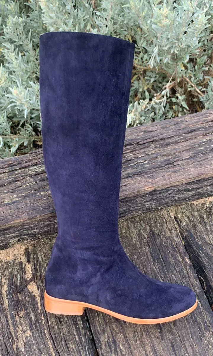HOSS INNEX NAVY BLUE  Suede Boot