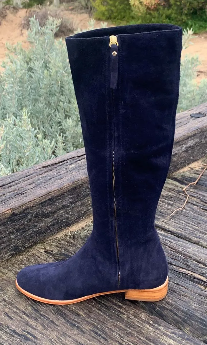HOSS INNEX NAVY BLUE  Suede Boot