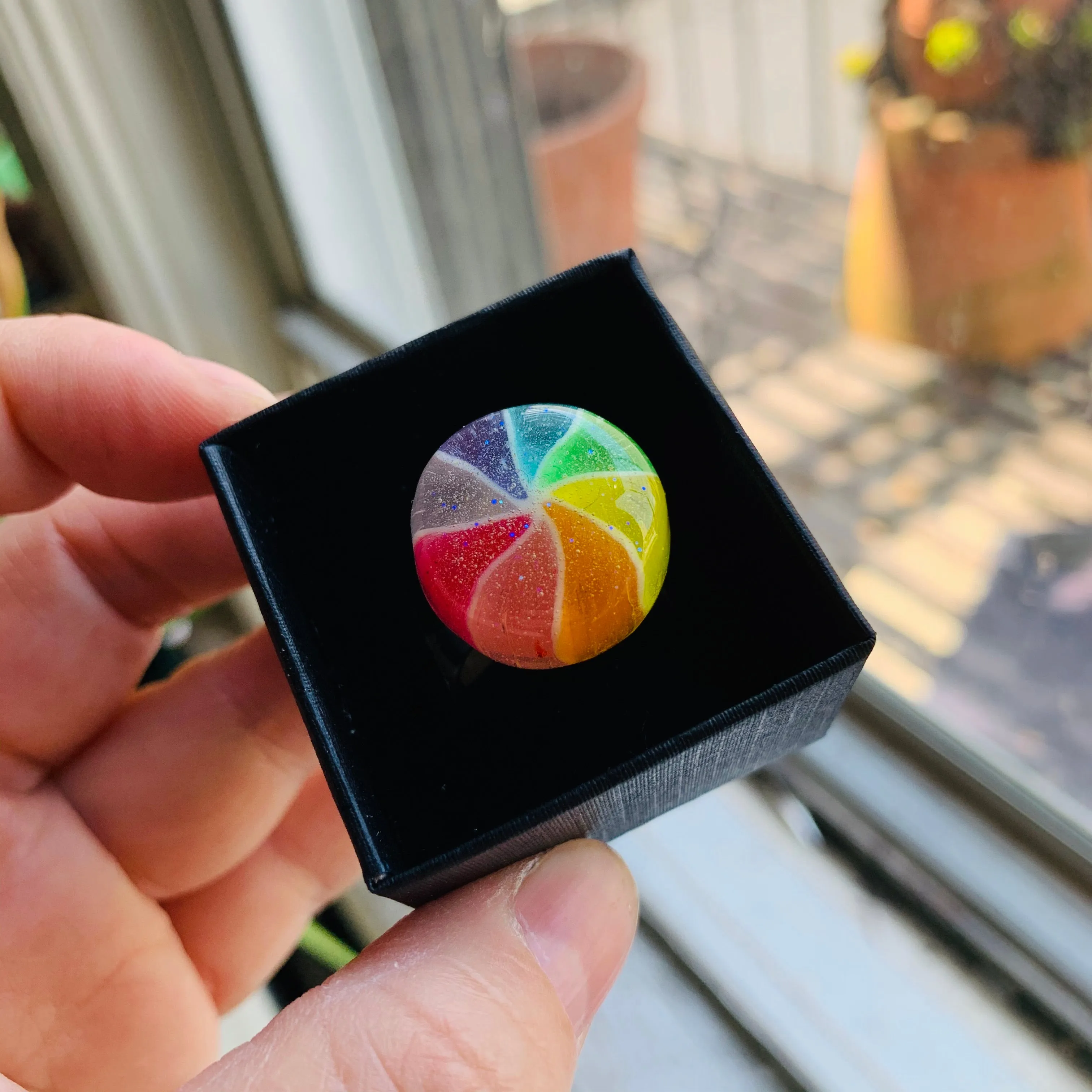 Japanese Pinwheel Ring