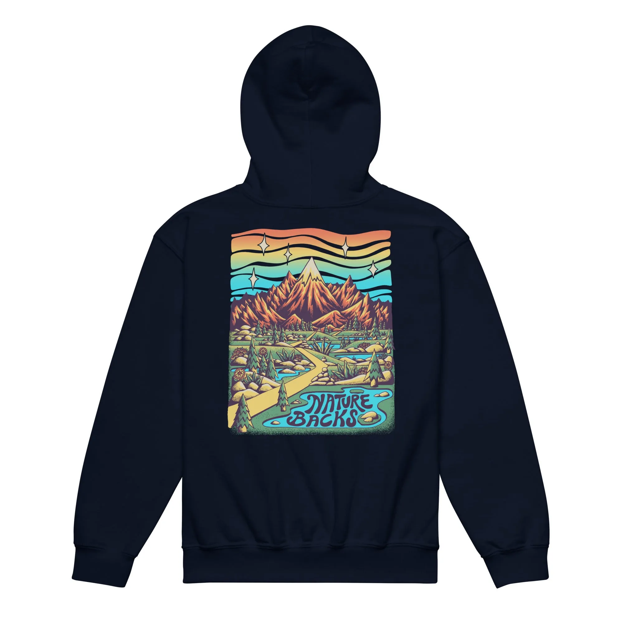 Kids Emerald Heavy Blend Hoodie