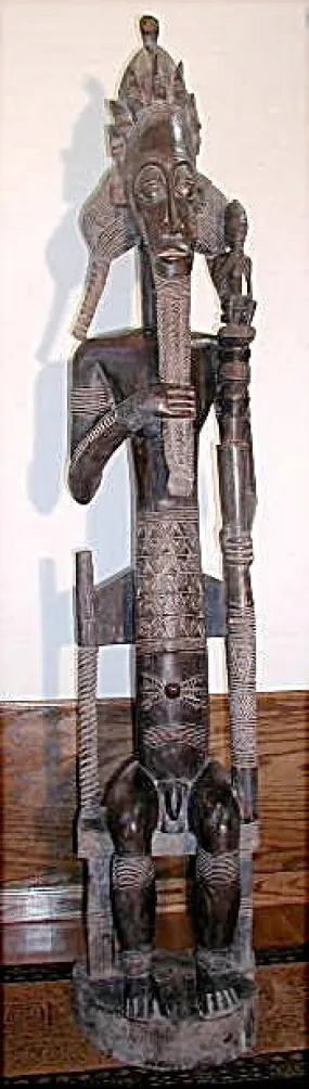 Male Bush Spirit Figure or Mbra