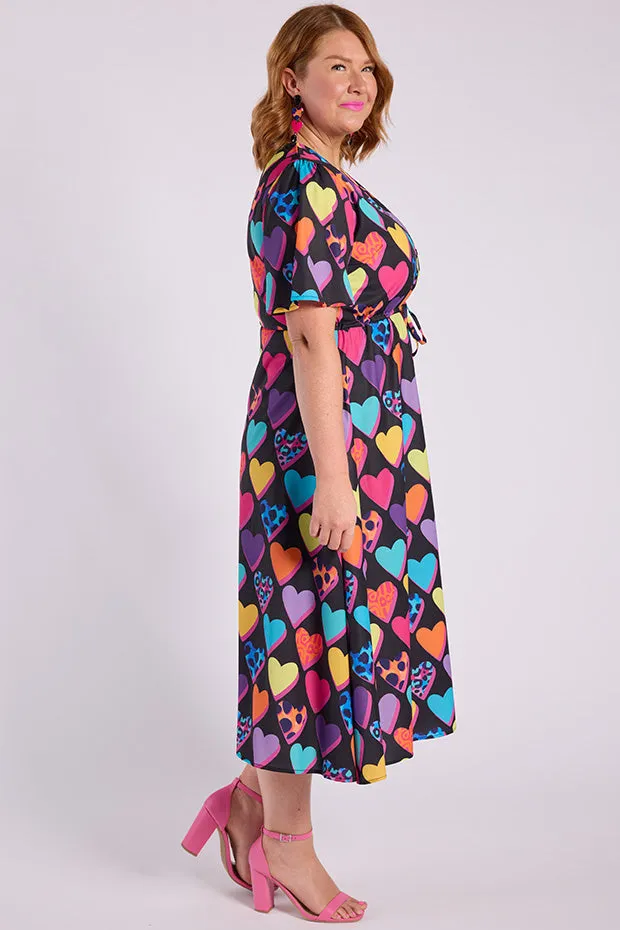 Marley Inky Hearts Dress