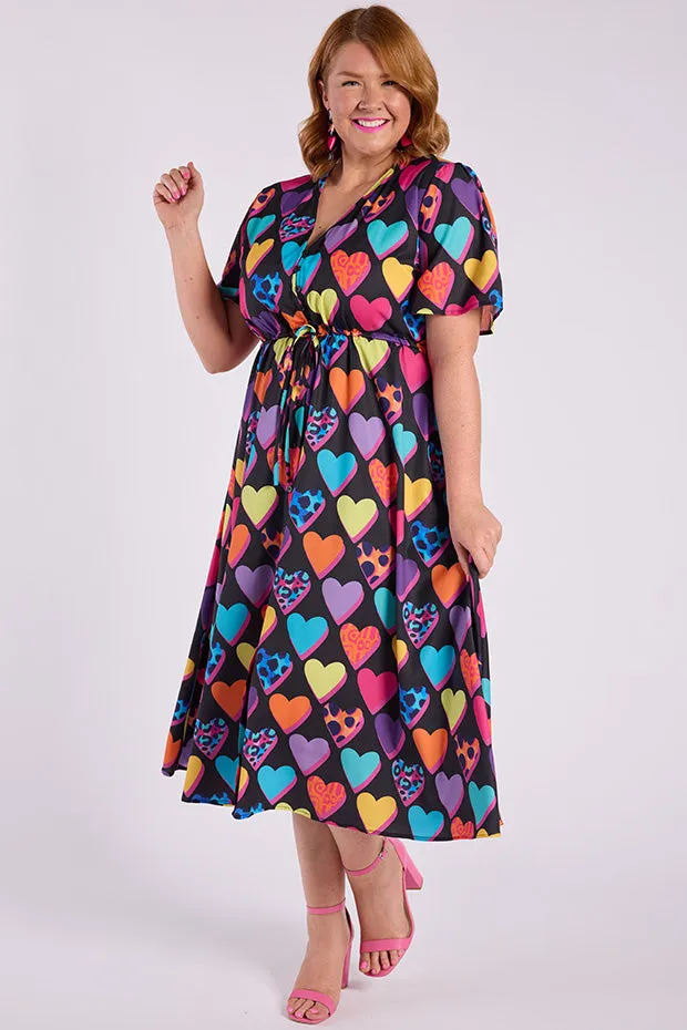 Marley Inky Hearts Dress