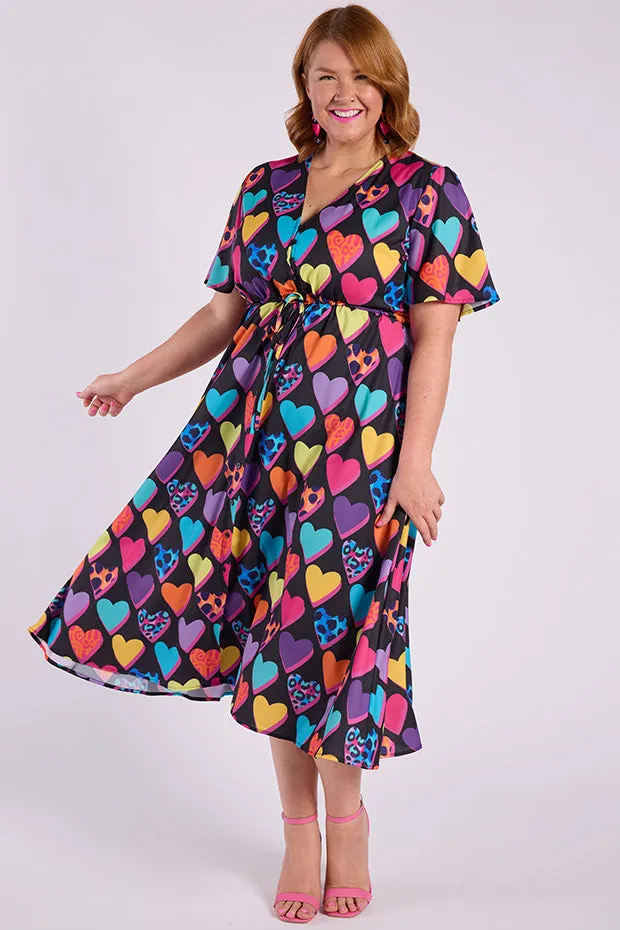 Marley Inky Hearts Dress