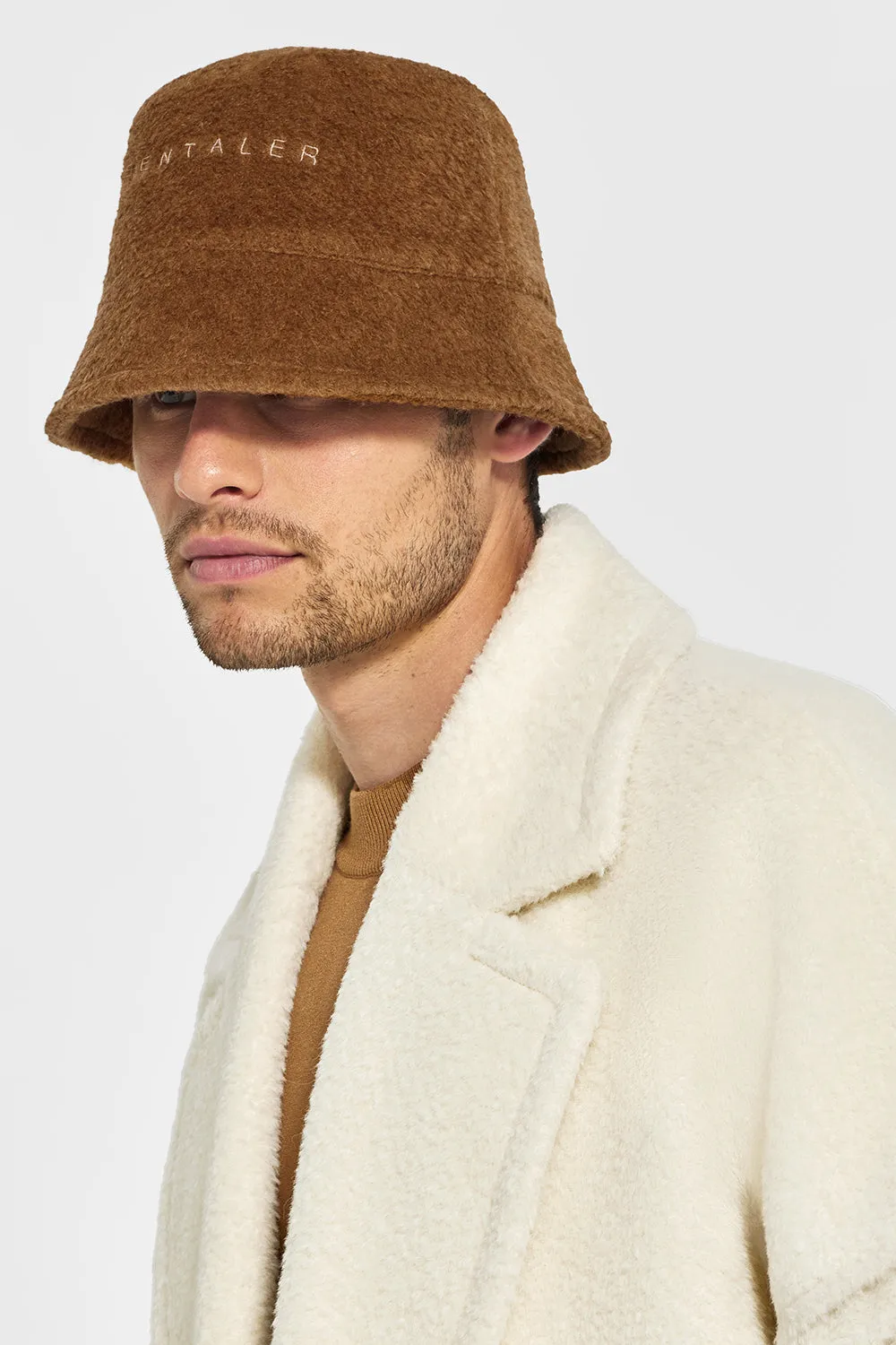 Men's Bouclé Alpaca Bucket Hat