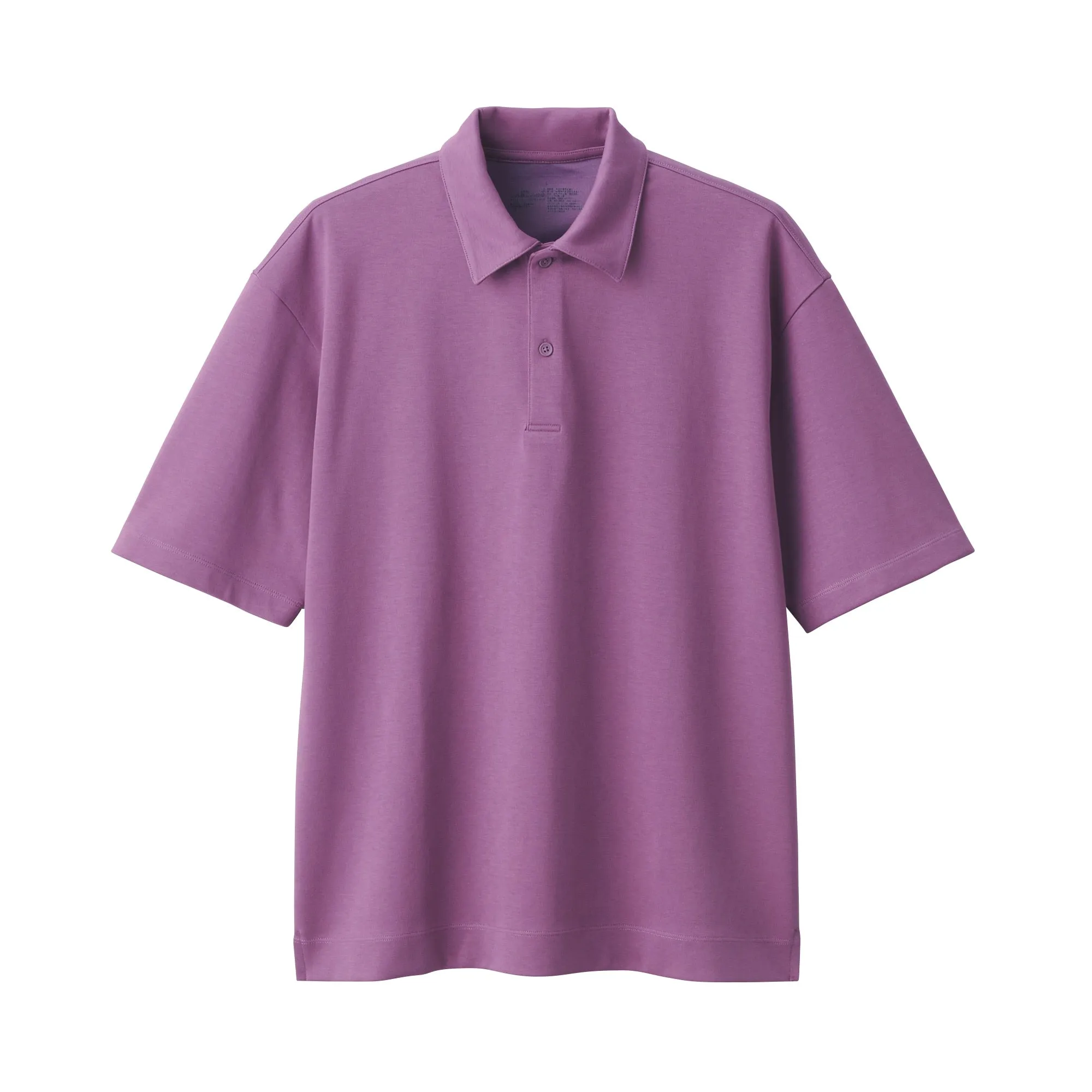 Men's Cool Touch Wide Half-Sleeve Polo Shirt