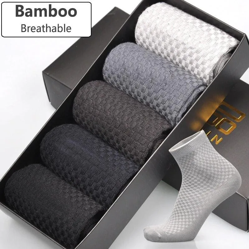 Men's Premium Bamboo Business Socks
