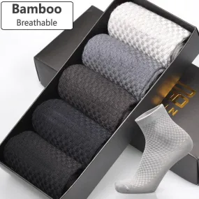 Men's Premium Bamboo Business Socks