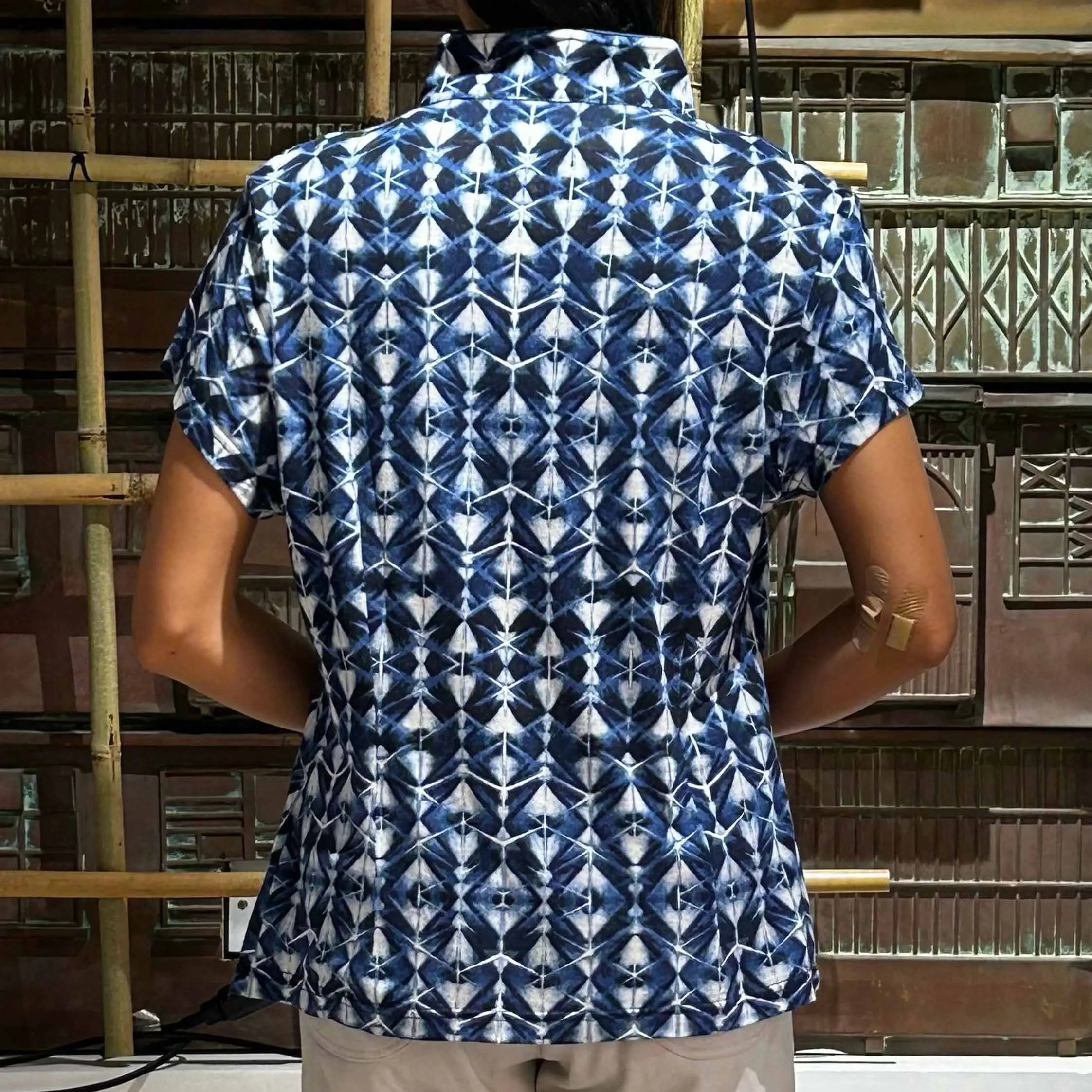 Mui Jai Top, Blue Kaleidoscope