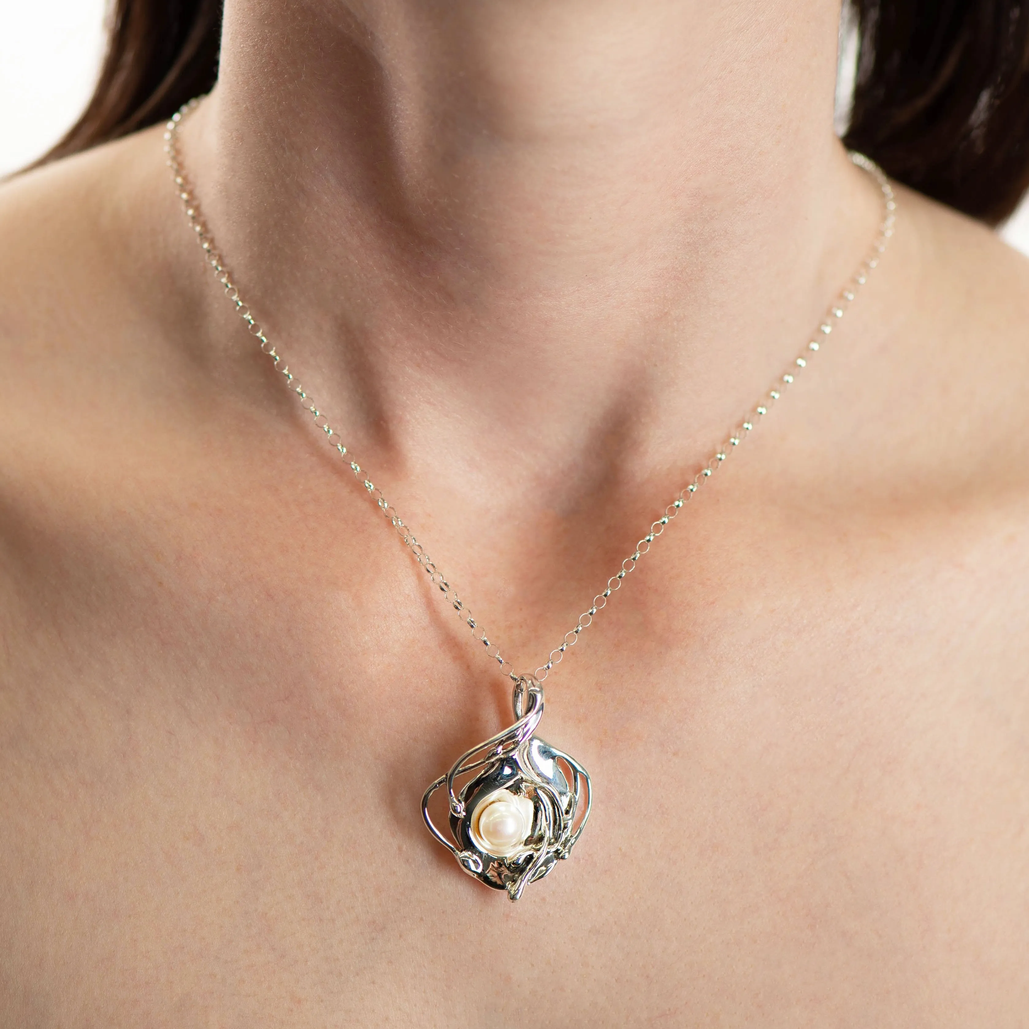 Ocean Black Pearl Pendant