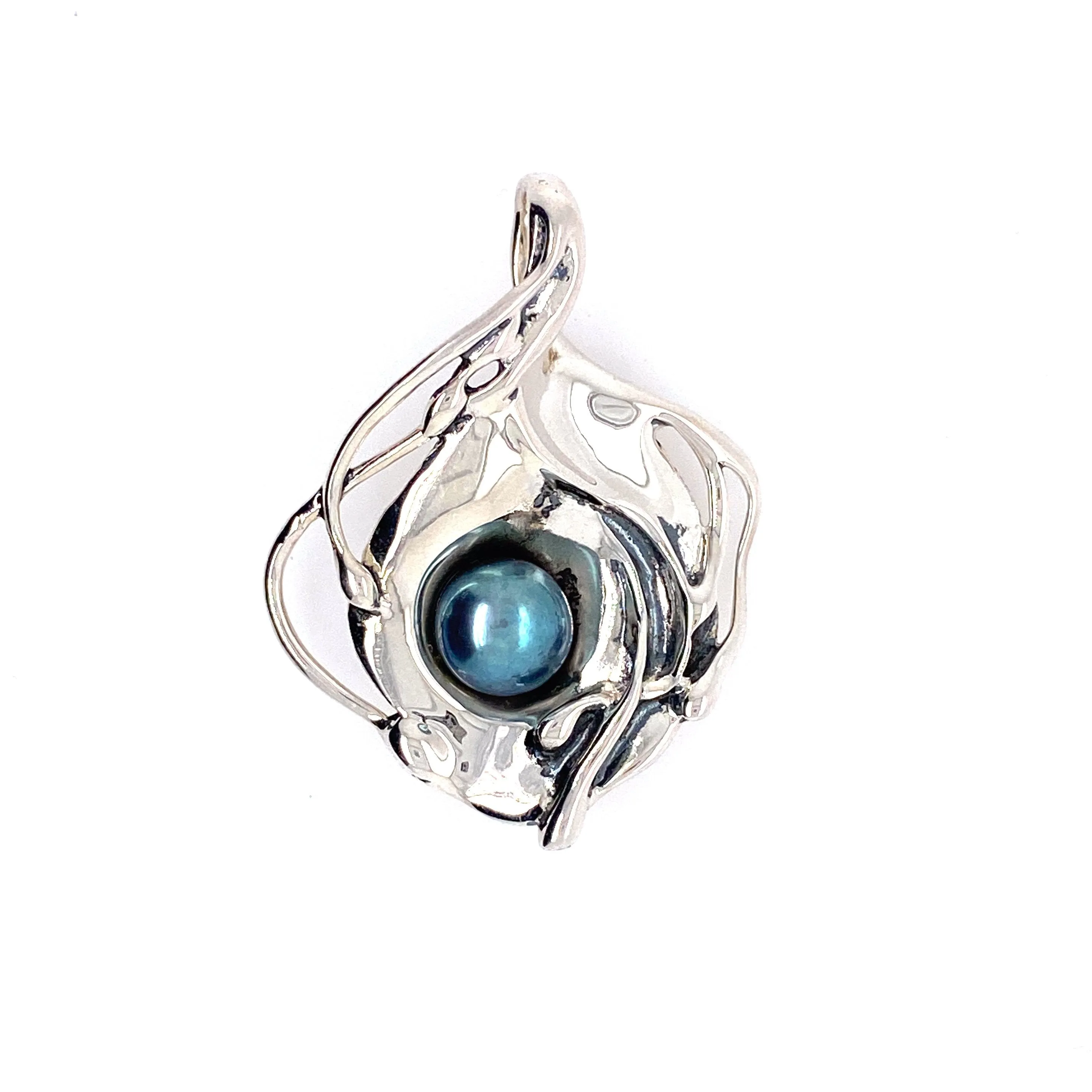 Ocean Black Pearl Pendant
