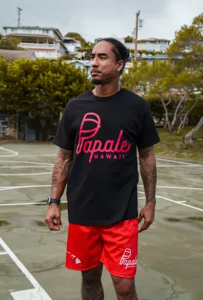 PĀPALE BLACK & RED T-SHIRT