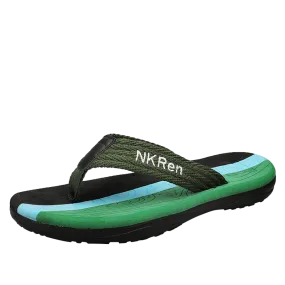 Summer webbed flip-flops large size men's slippers