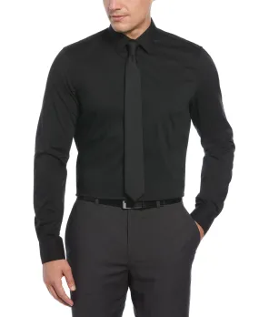 Tech   Stretch Cotton Blend Dress Shirt