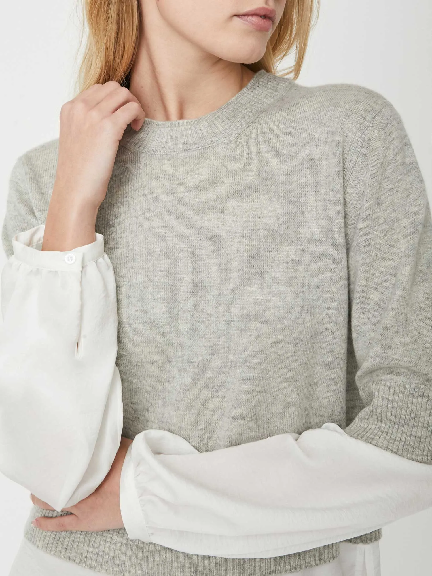 The Ebbi Layered Crew Looker