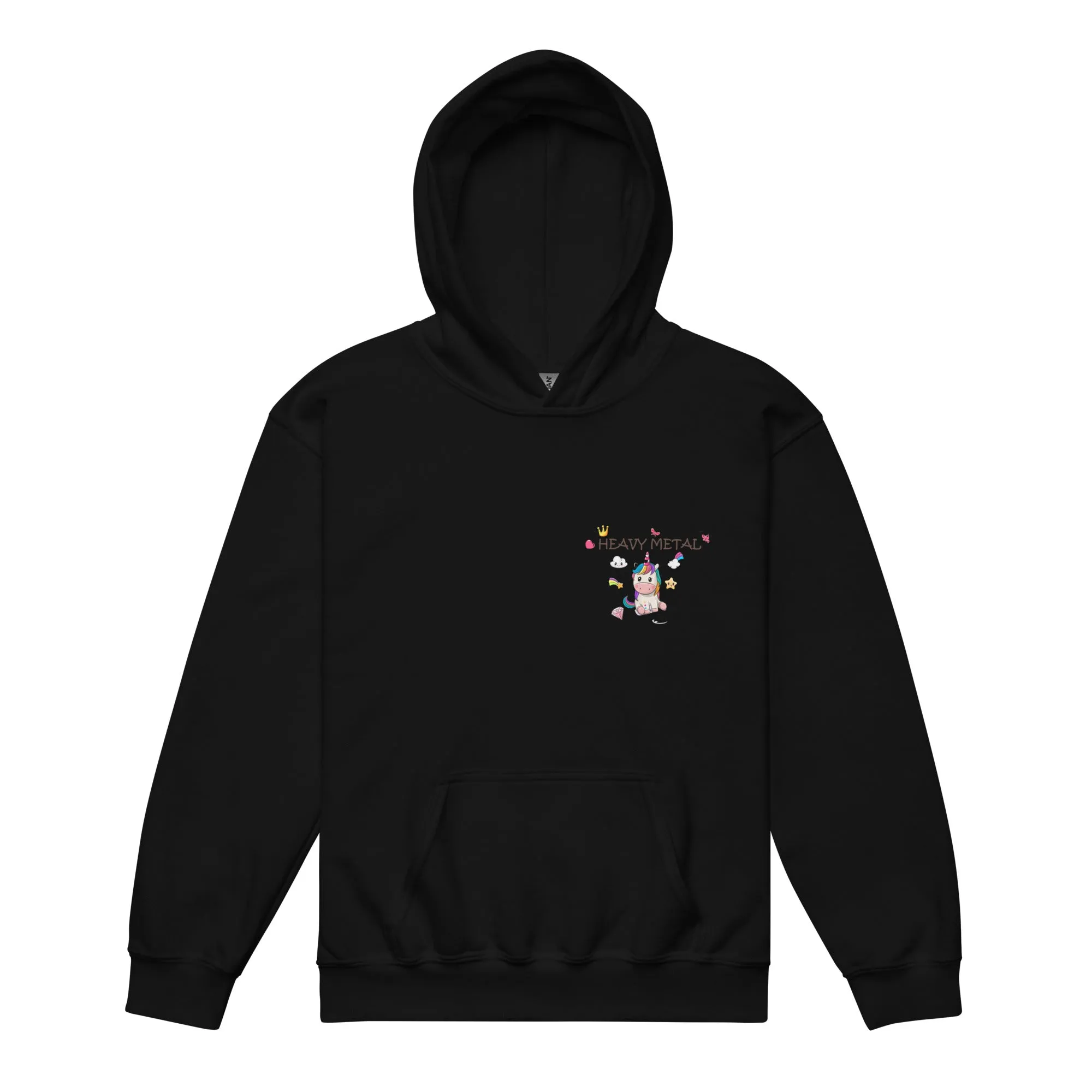 Unicorn Heavy Metal Youth Hoodie