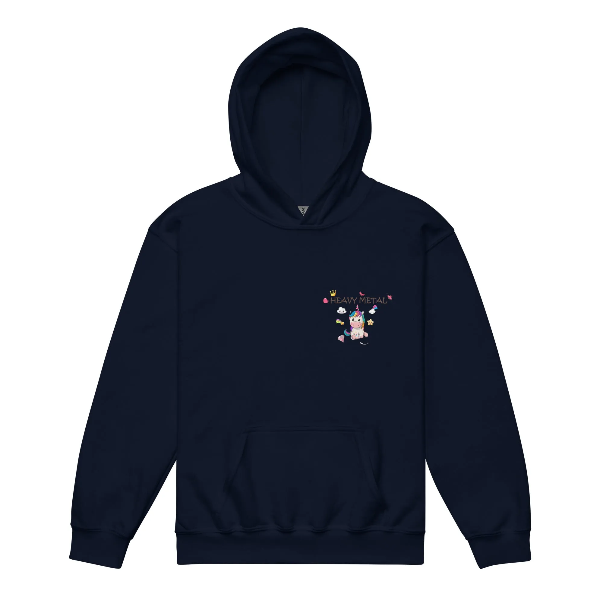 Unicorn Heavy Metal Youth Hoodie