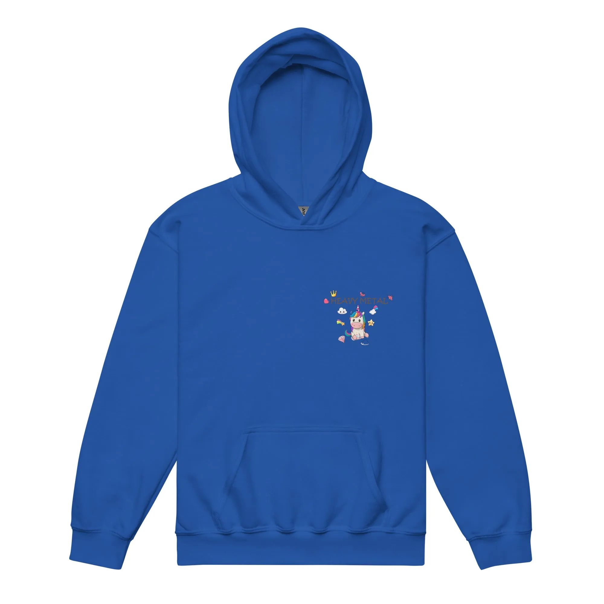 Unicorn Heavy Metal Youth Hoodie