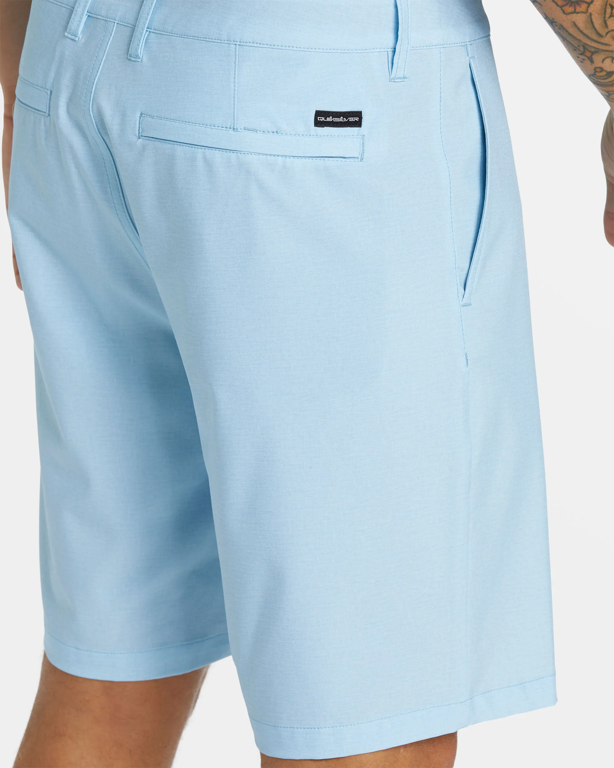 Union Heather Amphibian 20 Hybrid Shorts - Blue Bell