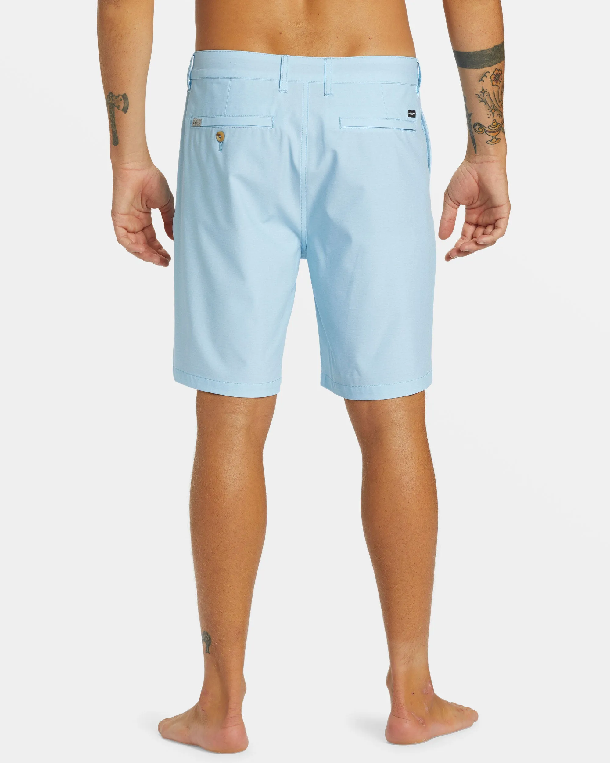 Union Heather Amphibian 20 Hybrid Shorts - Blue Bell