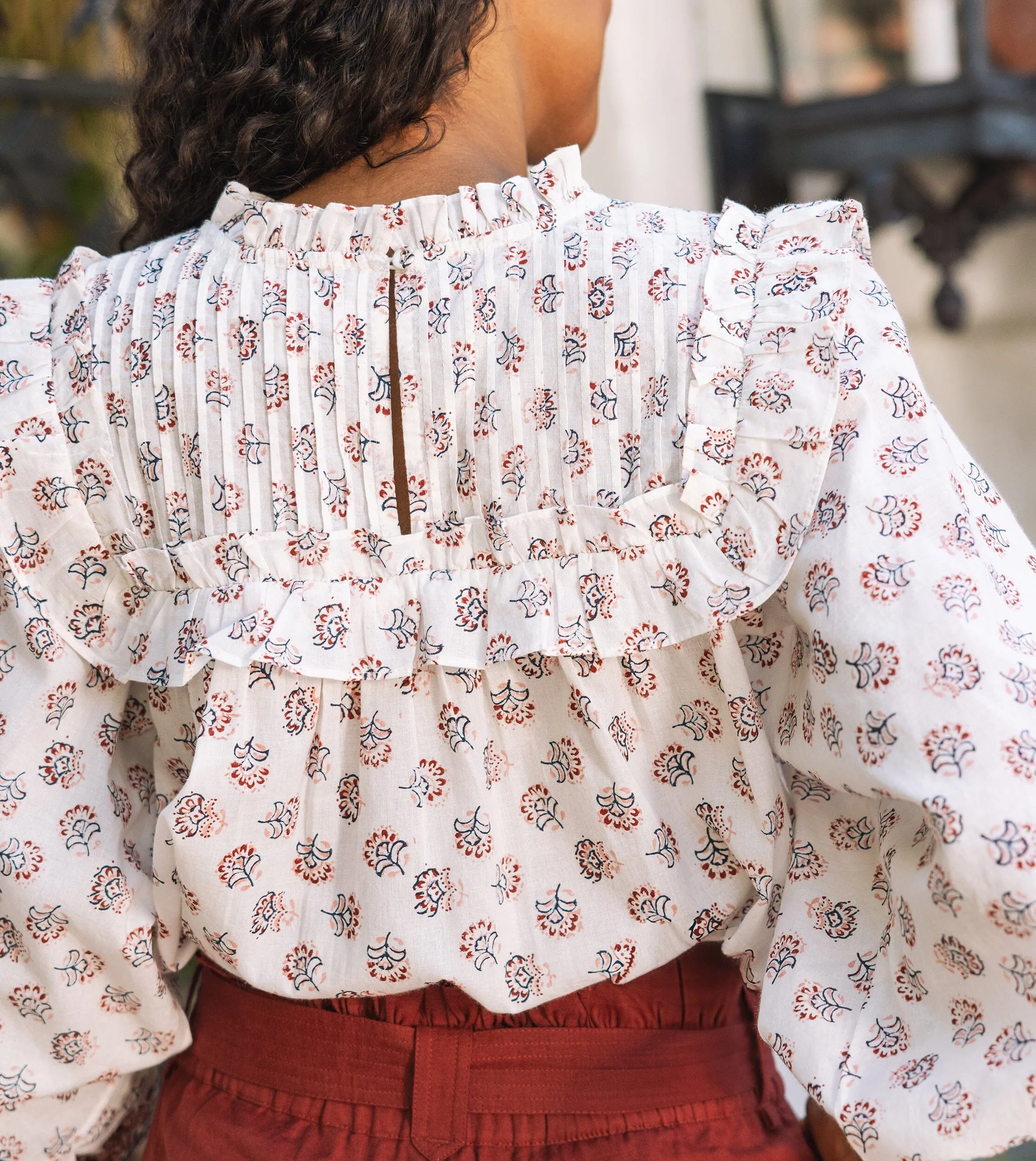 Vanna Blouse | Belize Blossom